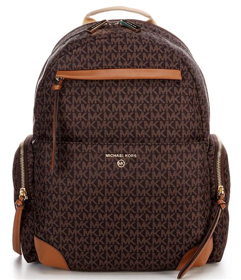 michael kors signature large backpack|michael kors backpack sale clearance.